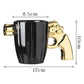Creative Novelty Coffee Mug with Revolver Handle