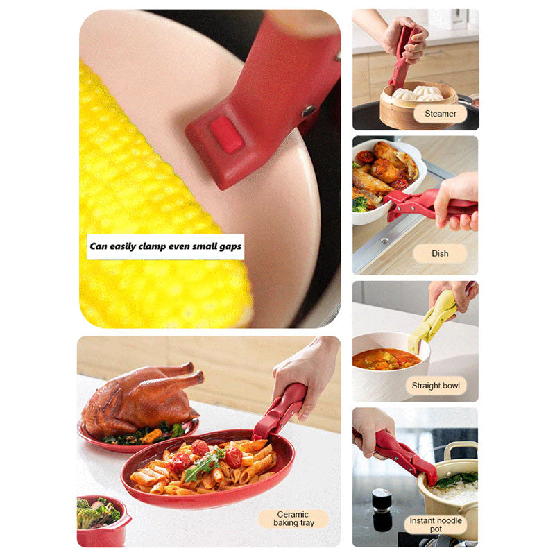 ✨Prix spécial de la semaine 💥Clip porte-bol anti-brûlure multifonctionnel pour la cuisine✨✨