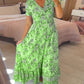 (💃What should I wear tomorrow?🔥 Free Shipping) print-cozy v-neck long-dress