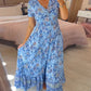 (💃What should I wear tomorrow?🔥 Free Shipping) print-cozy v-neck long-dress