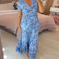 (💃What should I wear tomorrow?🔥 Free Shipping) print-cozy v-neck long-dress