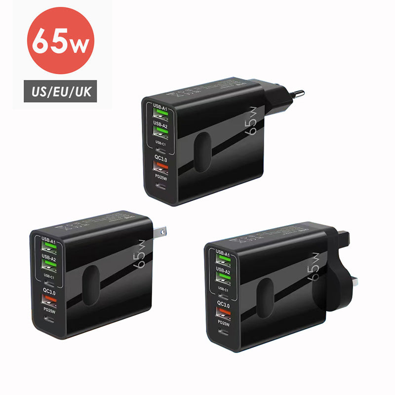 🎉VENTE DU DERNIER JOUR 50% DE RÉDUCTION🔥[Cadeau pratique] Chargeur rapide à ports multiples 65W & 120W