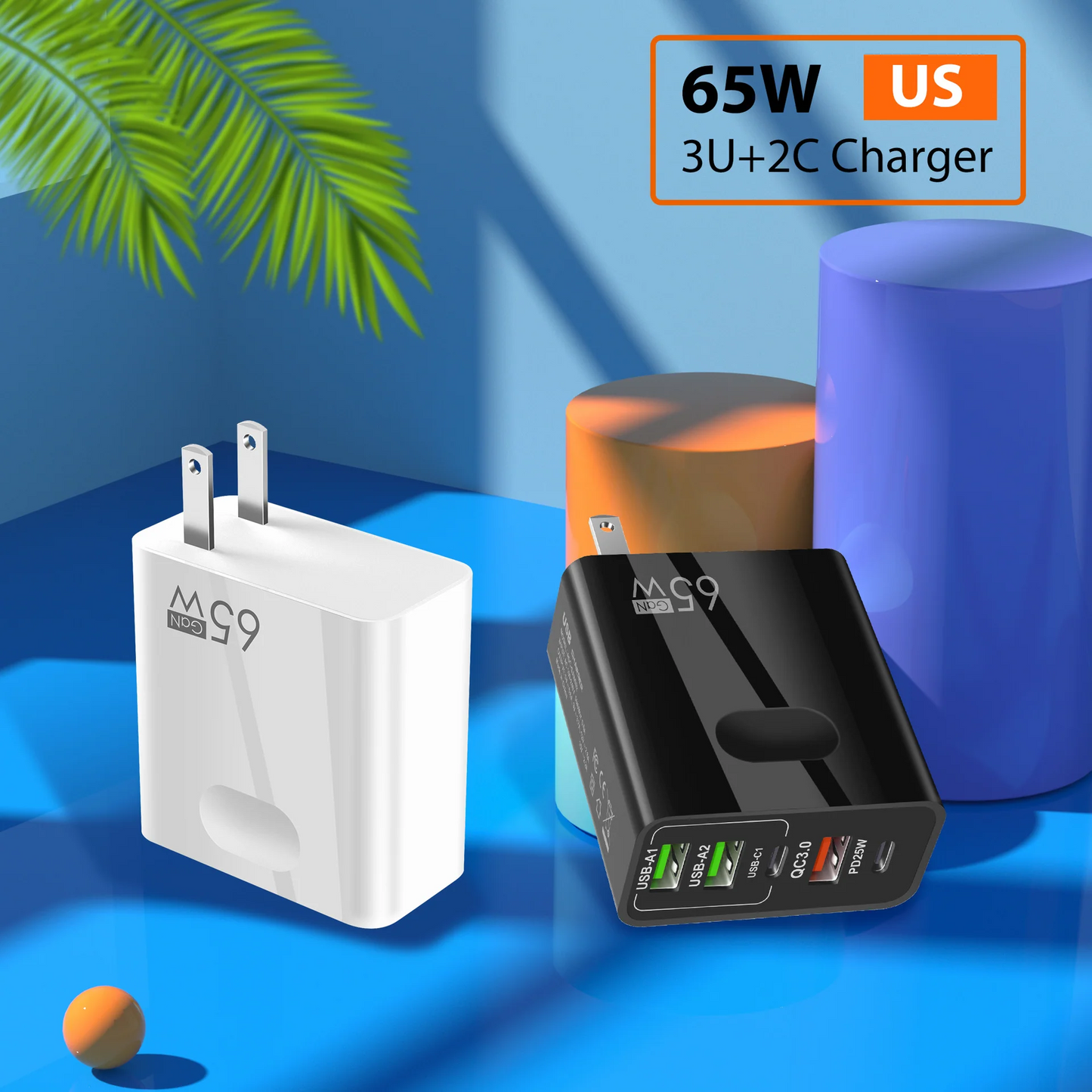 🎉VENTE DU DERNIER JOUR 50% DE RÉDUCTION🔥[Cadeau pratique] Chargeur rapide à ports multiples 65W & 120W