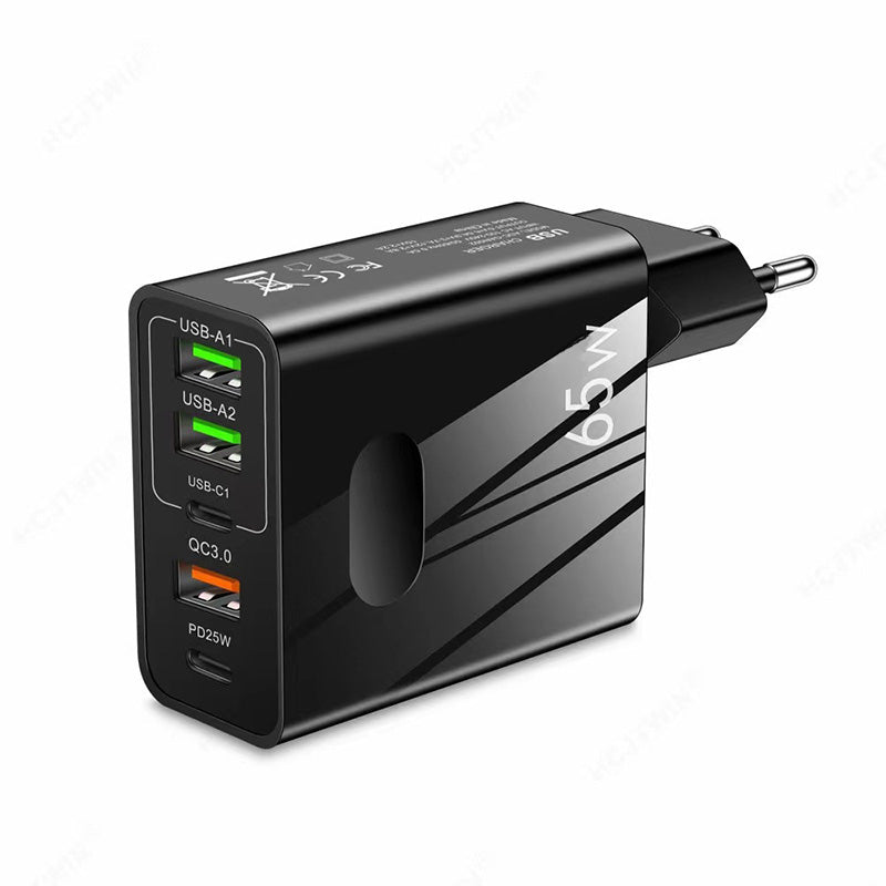 🎉VENTE DU DERNIER JOUR 50% DE RÉDUCTION🔥[Cadeau pratique] Chargeur rapide à ports multiples 65W & 120W