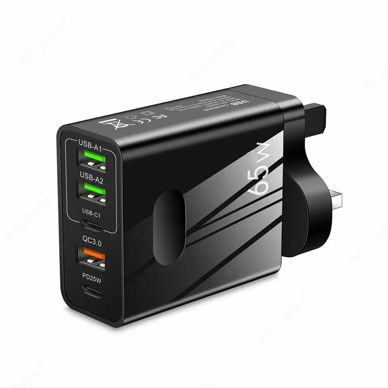 🎉VENTE DU DERNIER JOUR 50% DE RÉDUCTION🔥[Cadeau pratique] Chargeur rapide à ports multiples 65W & 120W