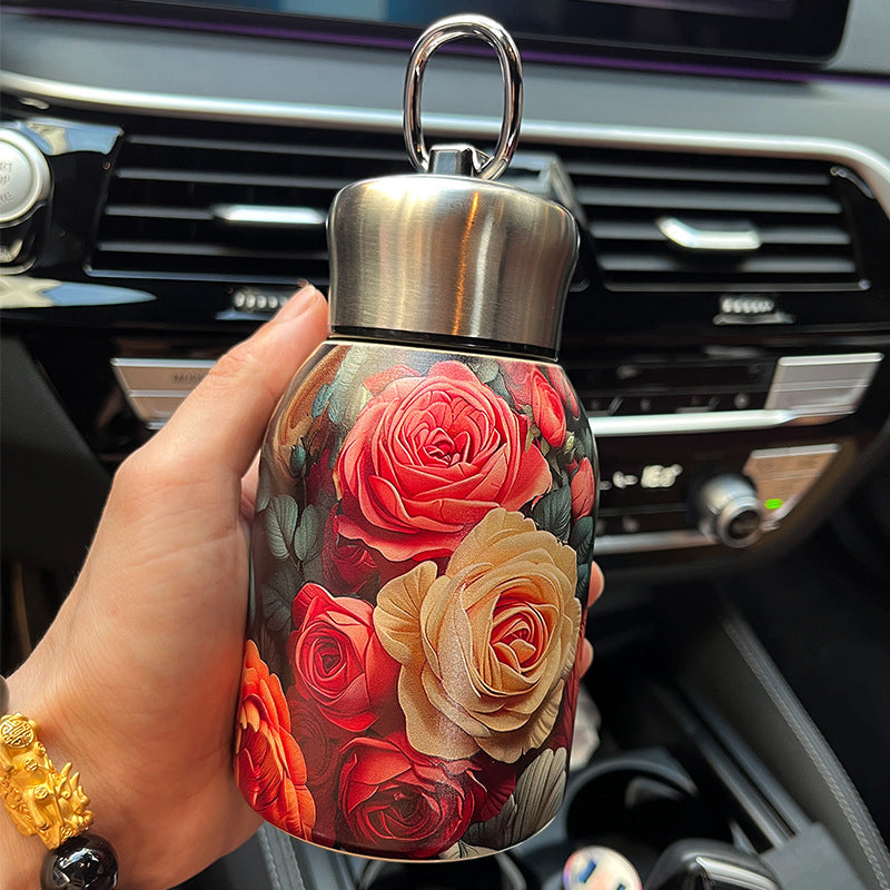 🎁Une idée cadeau  49% OFF🔥Bouteille d'eau chaude élégante et portable 🎒