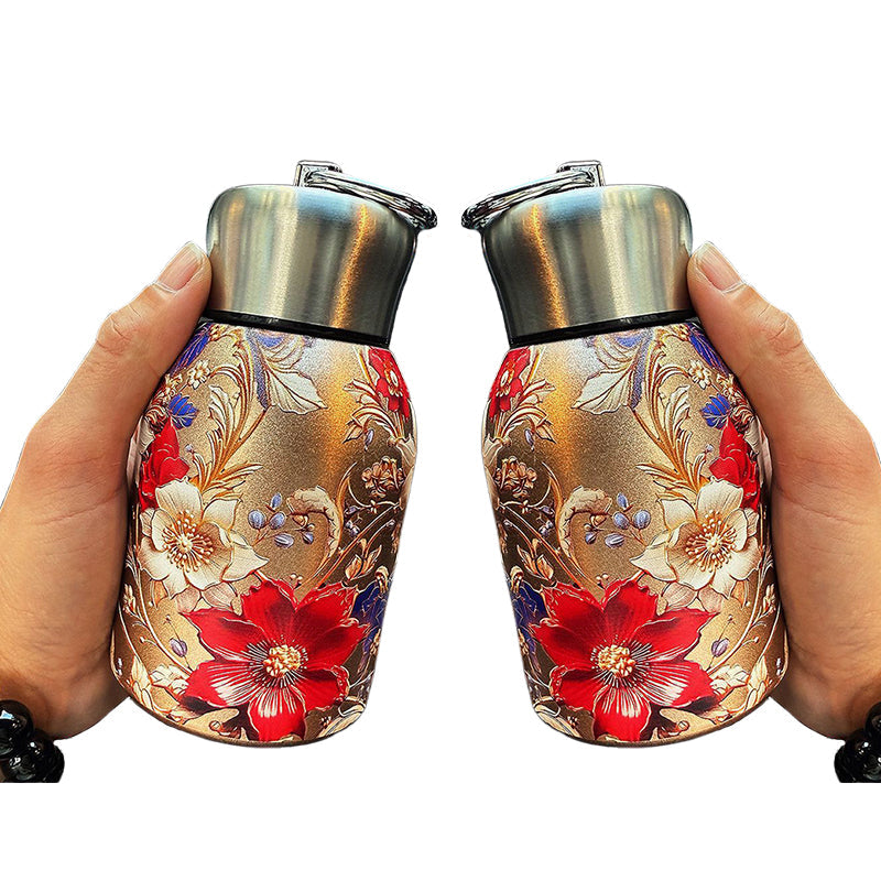 🎁Une idée cadeau  49% OFF🔥Bouteille d'eau chaude élégante et portable 🎒