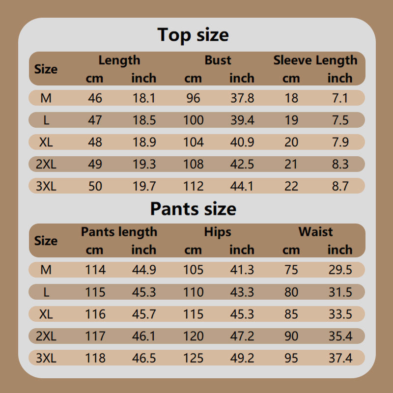 Ensemble Deux Pièces pour Femmes-Haut Décontracté à Manches Courtes et Pantalon à Jambe Large
