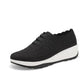 Chaussures Femmes Confortable Mesh élastique Orteils ronds Un pied Étrier