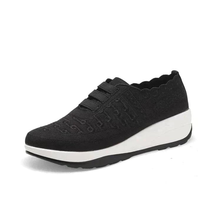 Chaussures Femmes Confortable Mesh élastique Orteils ronds Un pied Étrier