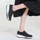 Chaussures Femmes Confortable Mesh élastique Orteils ronds Un pied Étrier
