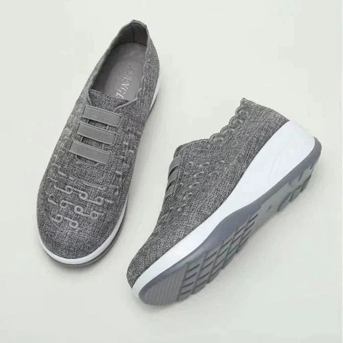 Chaussures Femmes Confortable Mesh élastique Orteils ronds Un pied Étrier
