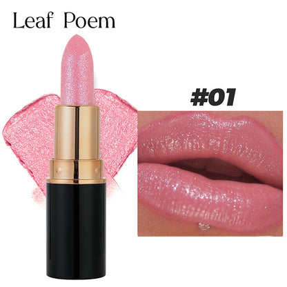 Offre spéciale d'aujourd'hui - Achetez 1 et obtenez 1 gratuitement💋Rouge à lèvres pailleté waterproof et hydratant
