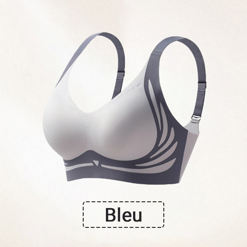 Soutien-gorge push-up sans armature anti-relâchement et liftant