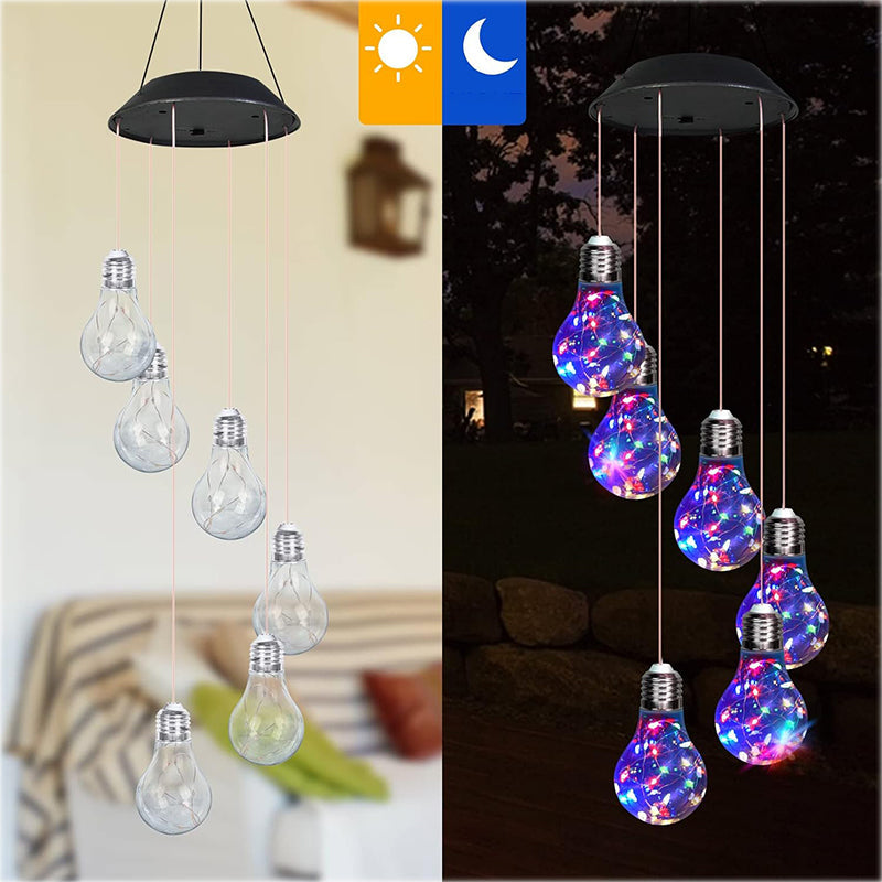 🔥49% de réduction🔥Carillon éolien solaire à LED coloré