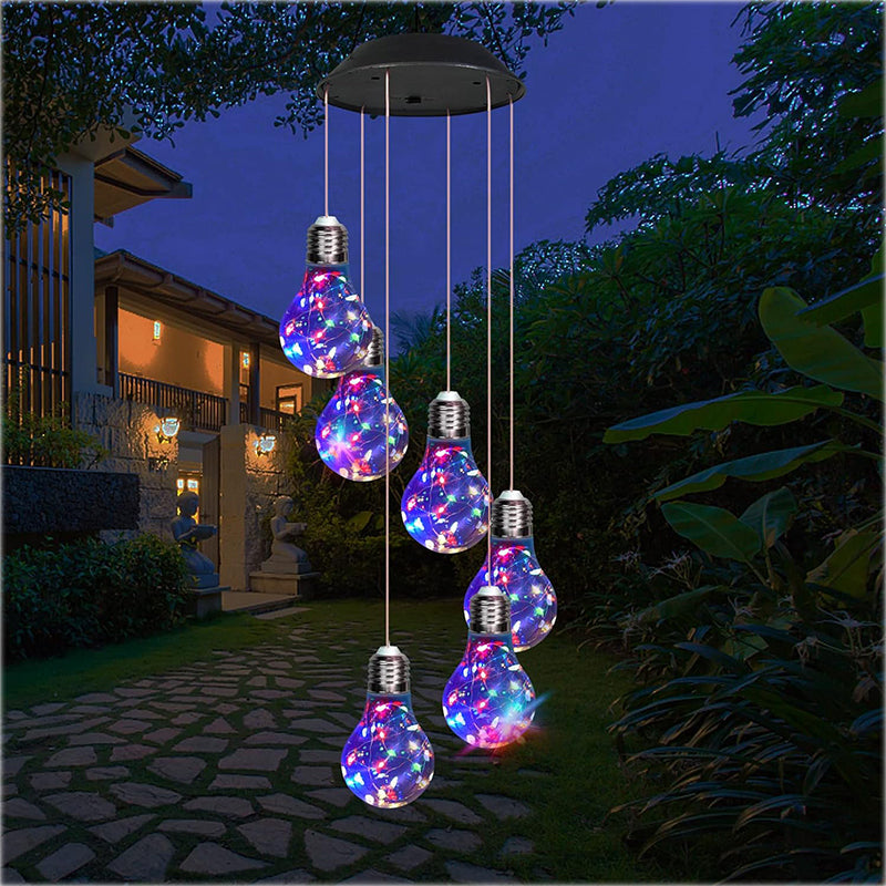 🔥49% de réduction🔥Carillon éolien solaire à LED coloré