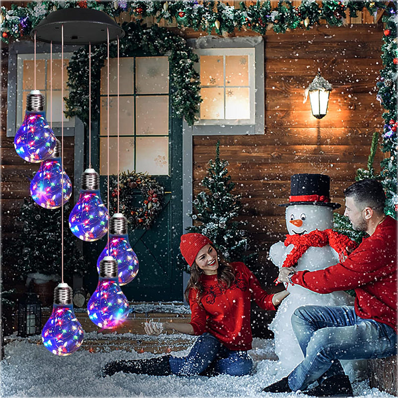 🔥49% de réduction🔥Carillon éolien solaire à LED coloré
