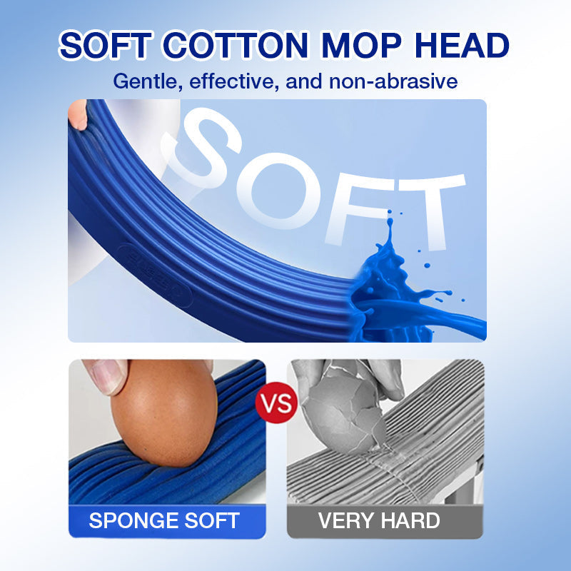⏳Spécial à durée limitée⏰Mop durable résistant au durcissement💧
