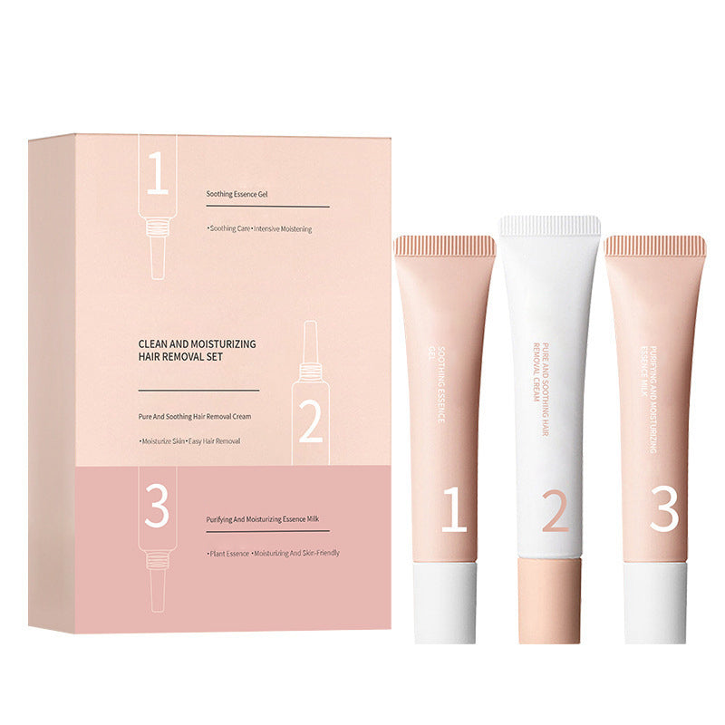 🔥🔥Achetez 3  obtenez 2 gratuit🎁 Set de crème dépilatoire 3PCS pour le corps entier