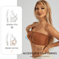 Soutien-Gorge Sans Bretelles à Fermeture Frontal Respirant pour Tailles Plus