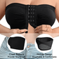 Soutien-Gorge Sans Bretelles à Fermeture Frontal Respirant pour Tailles Plus