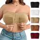 Soutien-Gorge Sans Bretelles à Fermeture Frontal Respirant pour Tailles Plus