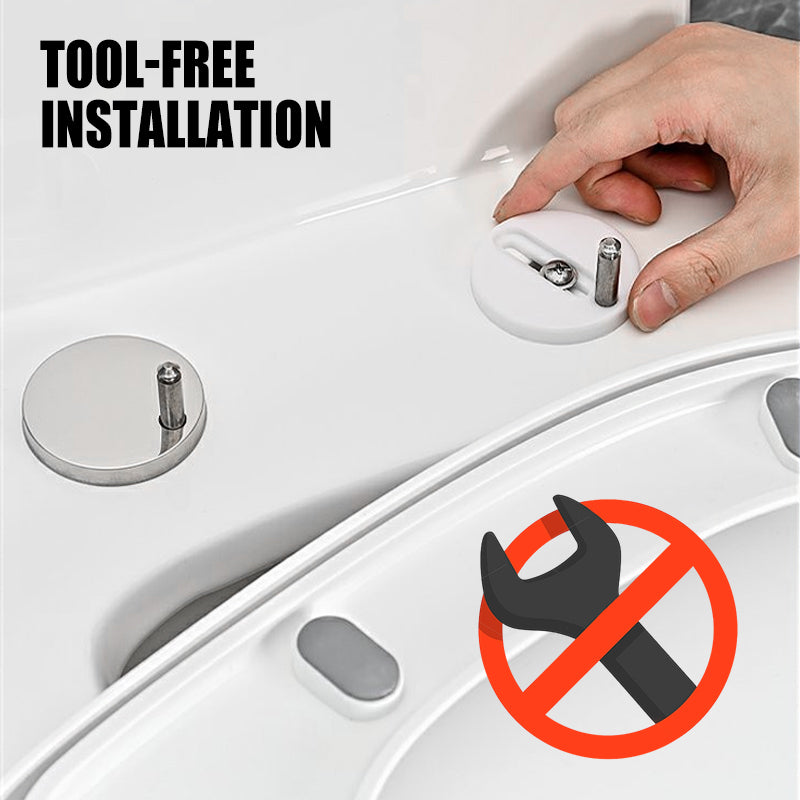 📢📢50% DE RÉDUCTION !!! Boulons de fixation universels pour siège de toilette