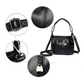 👜 54% DE RÉDUCTION ! 💼 Sac à main cube en cuir – Design plissé, Léger & Polyvalent ✨