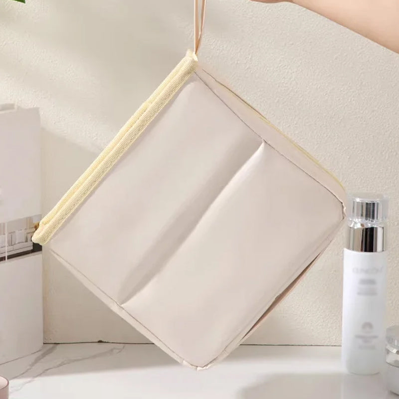 📢50% de réduction⏰Trousse à cosmétiques élégante à compartiments – Style minimaliste, rangement intelligent et ultra-pratique✨
