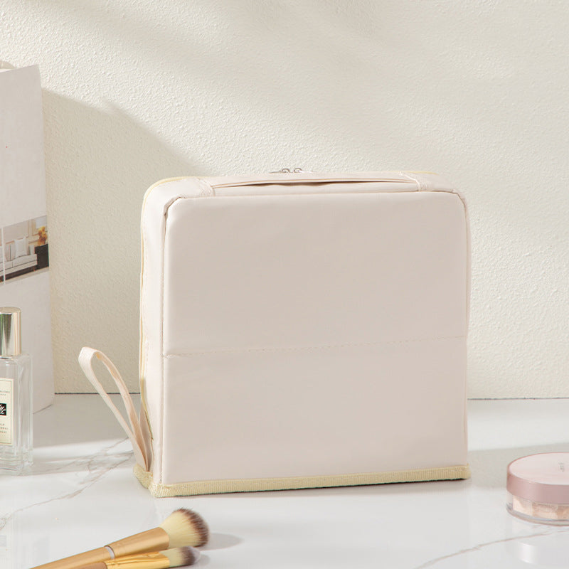 📢50% de réduction⏰Trousse à cosmétiques élégante à compartiments – Style minimaliste, rangement intelligent et ultra-pratique✨