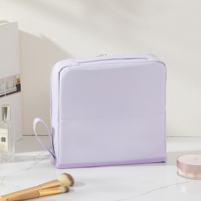 📢50% de réduction⏰Trousse à cosmétiques élégante à compartiments – Style minimaliste, rangement intelligent et ultra-pratique✨