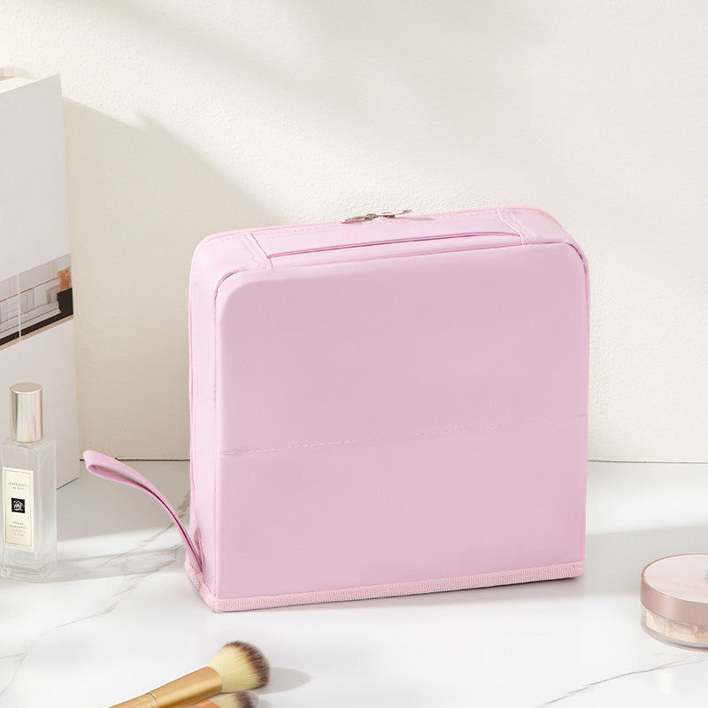 📢50% de réduction⏰Trousse à cosmétiques élégante à compartiments – Style minimaliste, rangement intelligent et ultra-pratique✨