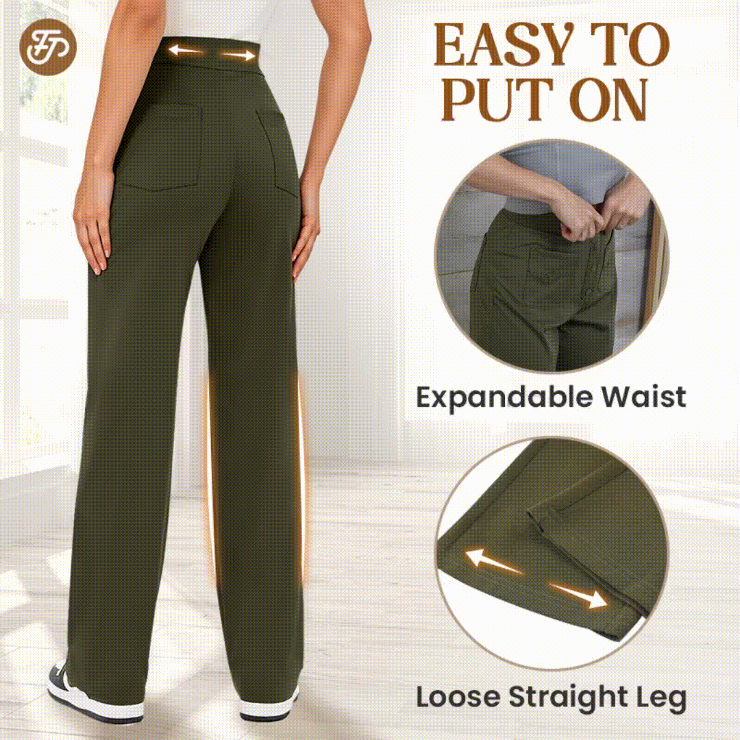 Pantalons Stretch Taille Haute pour Femme (Livraison gratuite)