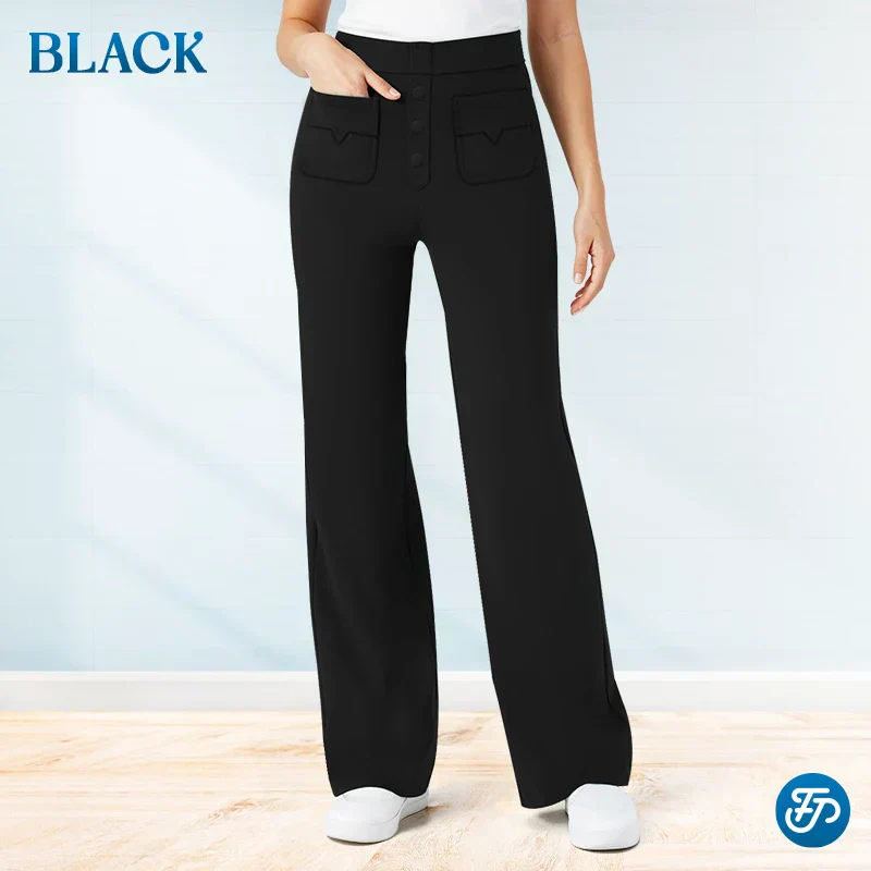 Pantalons Stretch Taille Haute pour Femme (Livraison gratuite)