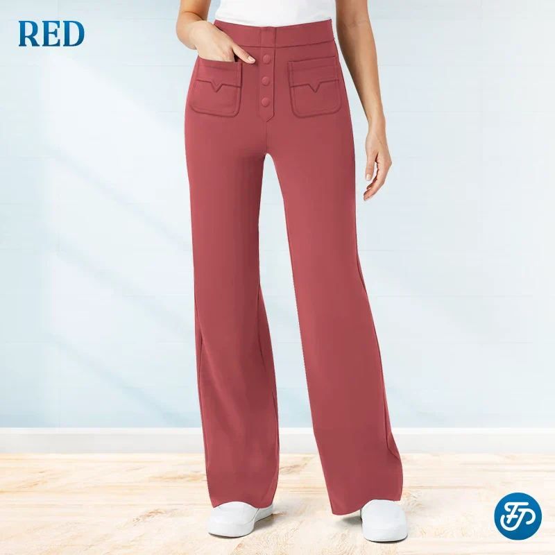 Pantalons Stretch Taille Haute pour Femme (Livraison gratuite)