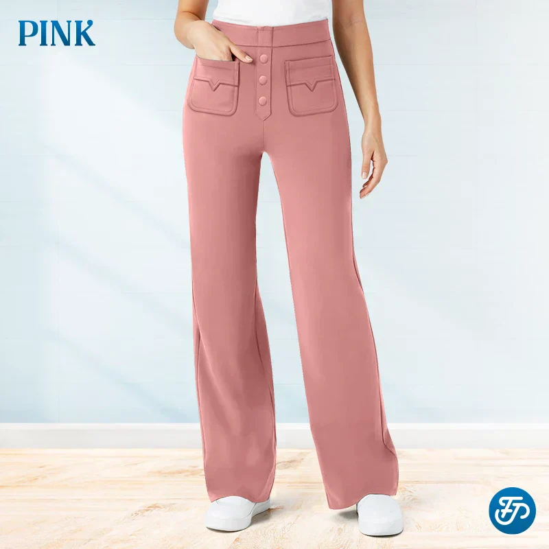 Pantalons Stretch Taille Haute pour Femme (Livraison gratuite)