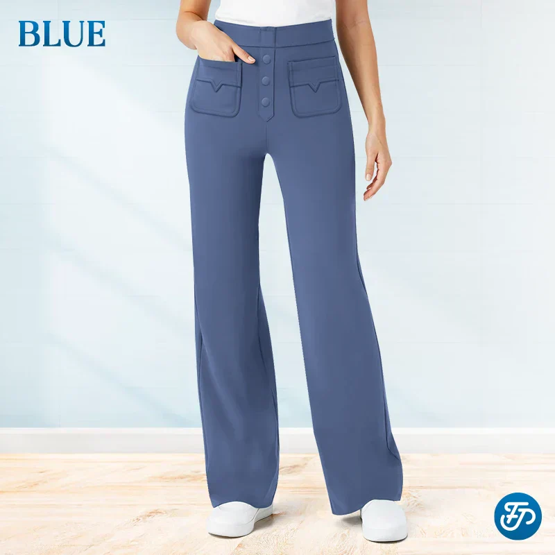 Pantalons Stretch Taille Haute pour Femme (Livraison gratuite)