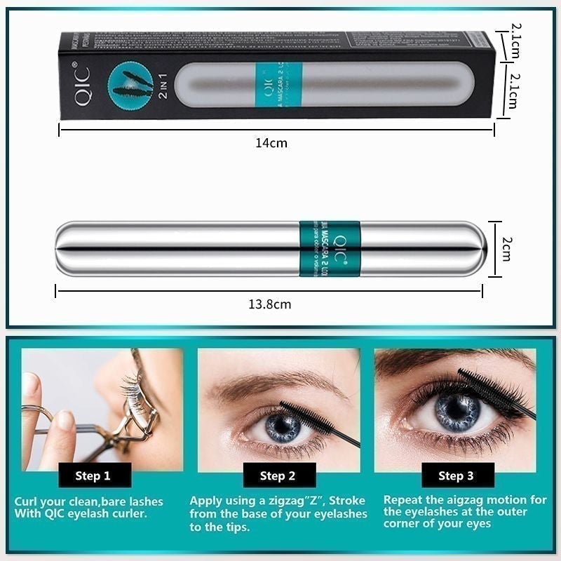 Mascara 4D 2 IN 1
