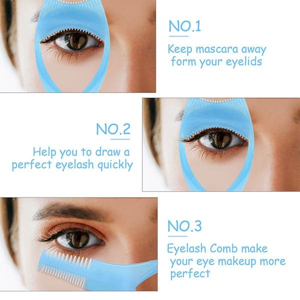 🔥ACHETER PLUS ÉCONOMISER PLUS🔥3in1 Cils Outils Mascara Bouclier Applicateur Garde