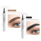 🔥 Acquista uno prendi uno gratis 🔥 - Matita per sopracciglia Microblading impermeabile 3D Matita per tatuaggi con punta a 4 forchette