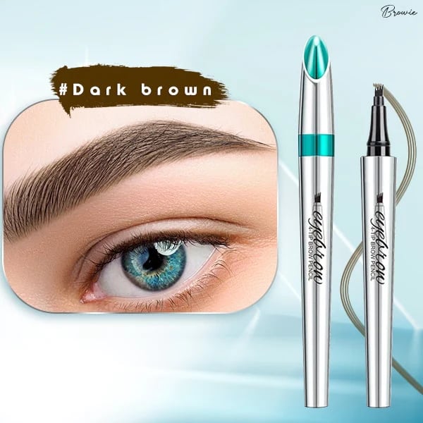 🔥 Acquista uno prendi uno gratis 🔥 - Matita per sopracciglia Microblading impermeabile 3D Matita per tatuaggi con punta a 4 forchette