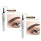 🔥 Acquista uno prendi uno gratis 🔥 - Matita per sopracciglia Microblading impermeabile 3D Matita per tatuaggi con punta a 4 forchette