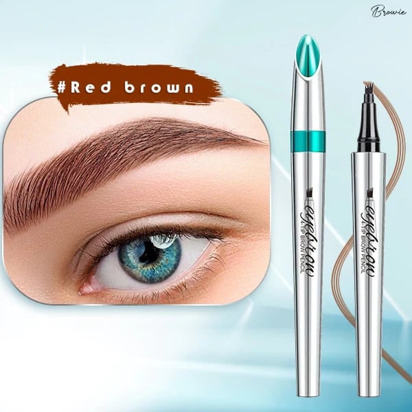 🔥 Acquista uno prendi uno gratis 🔥 - Matita per sopracciglia Microblading impermeabile 3D Matita per tatuaggi con punta a 4 forchette